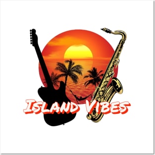 Island Vibes Posters and Art